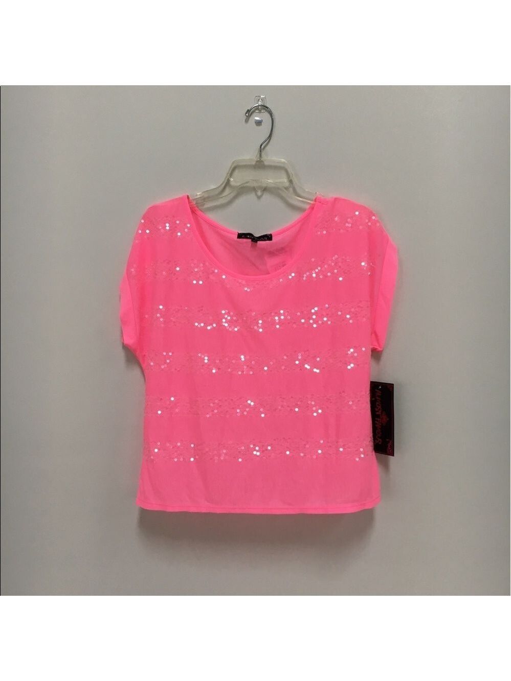 ALMOST Famous sequined tee.